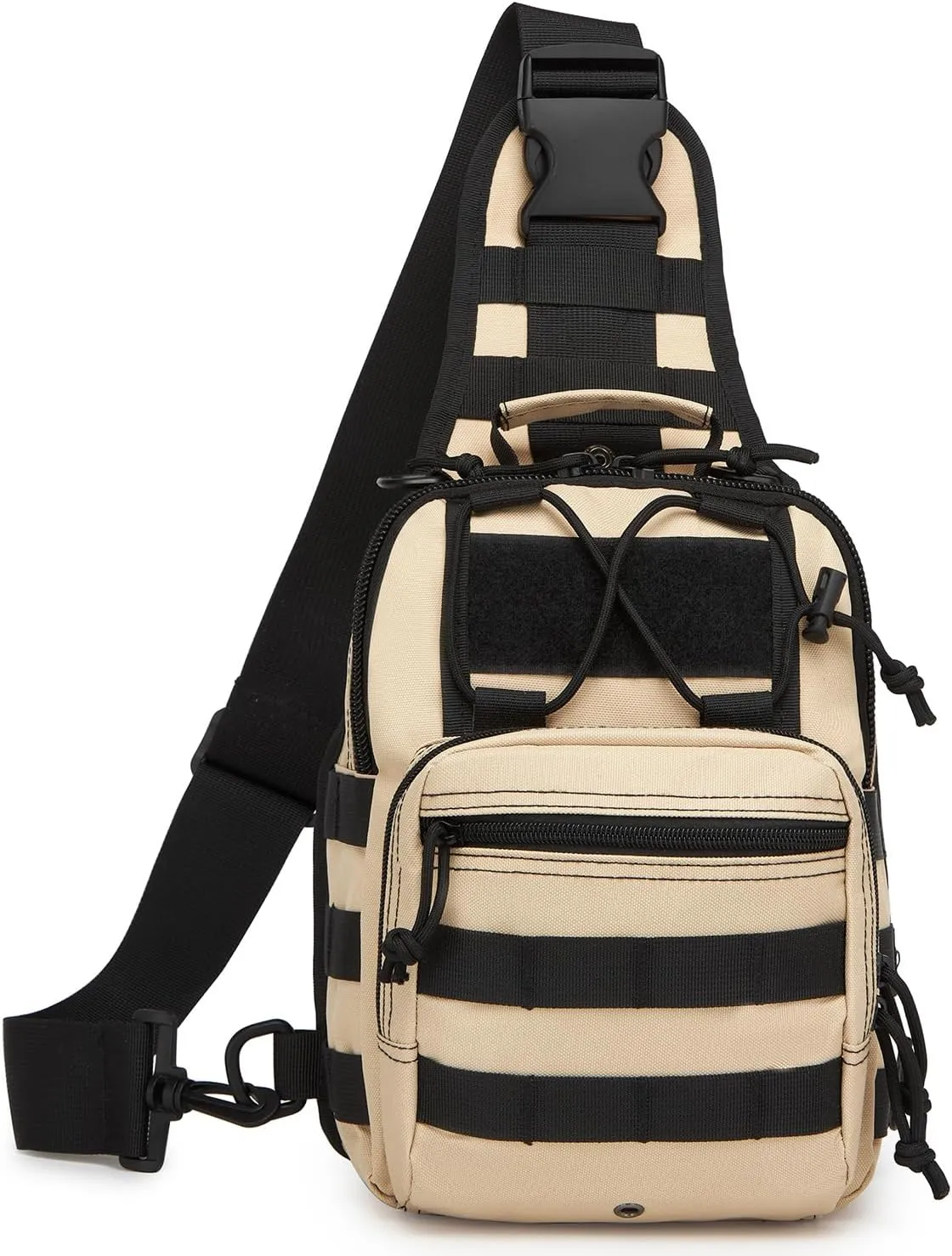 ATBP Small Tactical Sling Backpack Bag for Men Military Shoulder Bag Pack EDC Crossbody Bag for Hiking 7 Liters