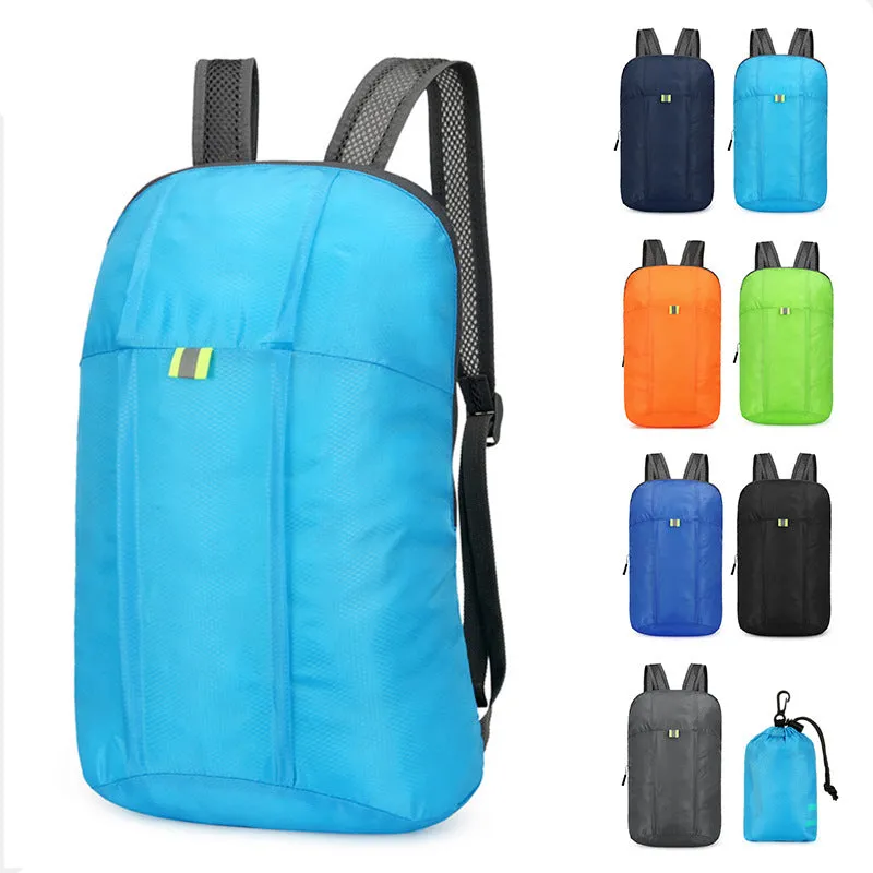 Attractive Folding Waterproof Lightweight Storage Printable Backpacks