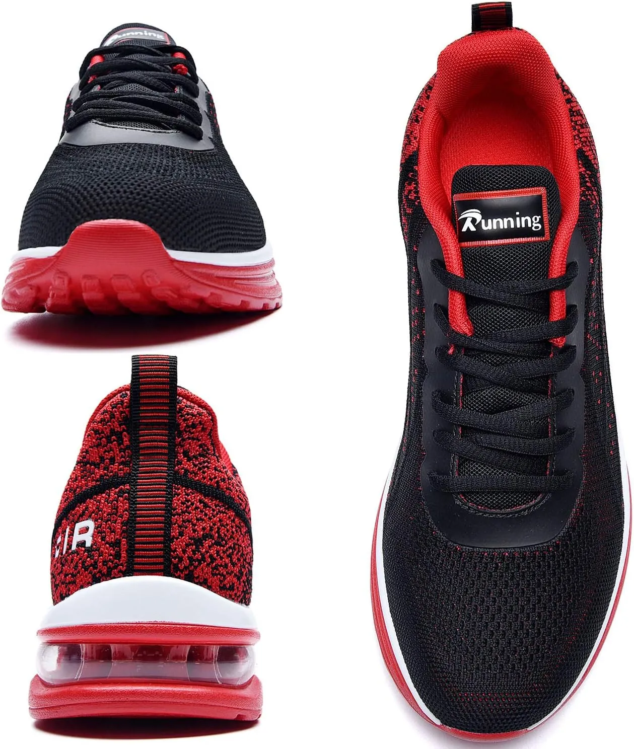AUPERF Men's Air Running Shoes Lightweight Breathable Workout Footwear Walking Sports Tennis Sneaker