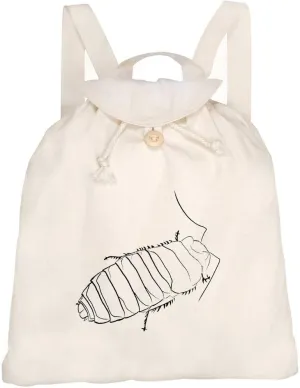 Azeeda 'Curious Hissing Cockroach' Canvas Rucksack/Backpack (RK00033571)