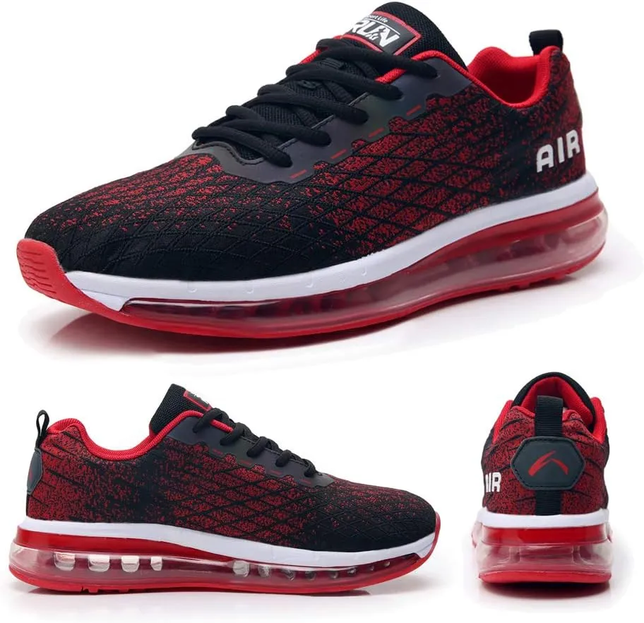Azooken Mens Sports Footwear Tennis Breathable Jogging Lightweight Shoes