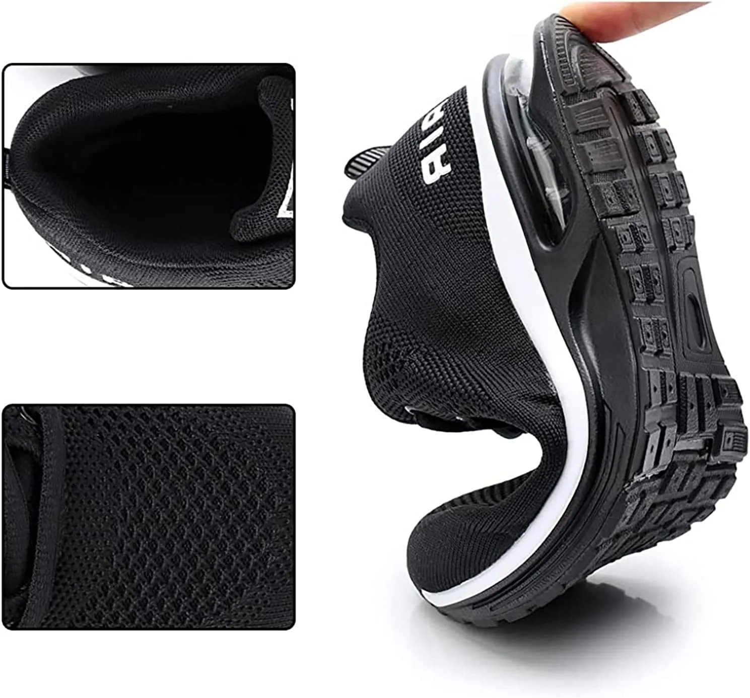 Azooken Mens Sports Footwear Tennis Breathable Jogging Lightweight Shoes