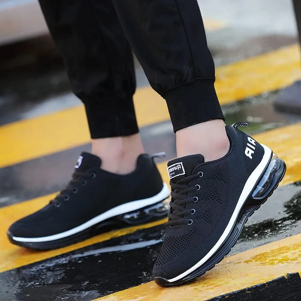 Azooken Mens Sports Footwear Tennis Breathable Jogging Lightweight Shoes