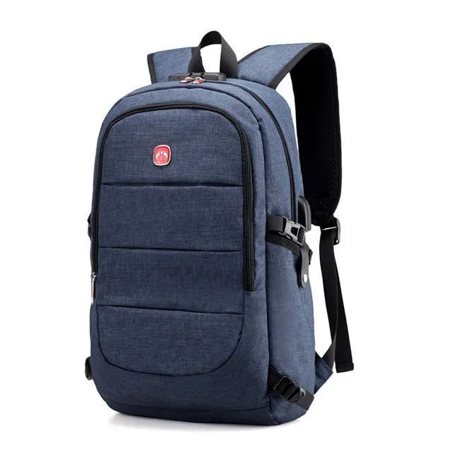 Backpack Headphone Theft Laptop &amp; Men's USB Smooth transaction - Bag Plug - Large Charging Anti Highly-rated External