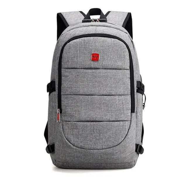Backpack Headphone Theft Laptop &amp; Men's USB Smooth transaction - Bag Plug - Large Charging Anti Highly-rated External