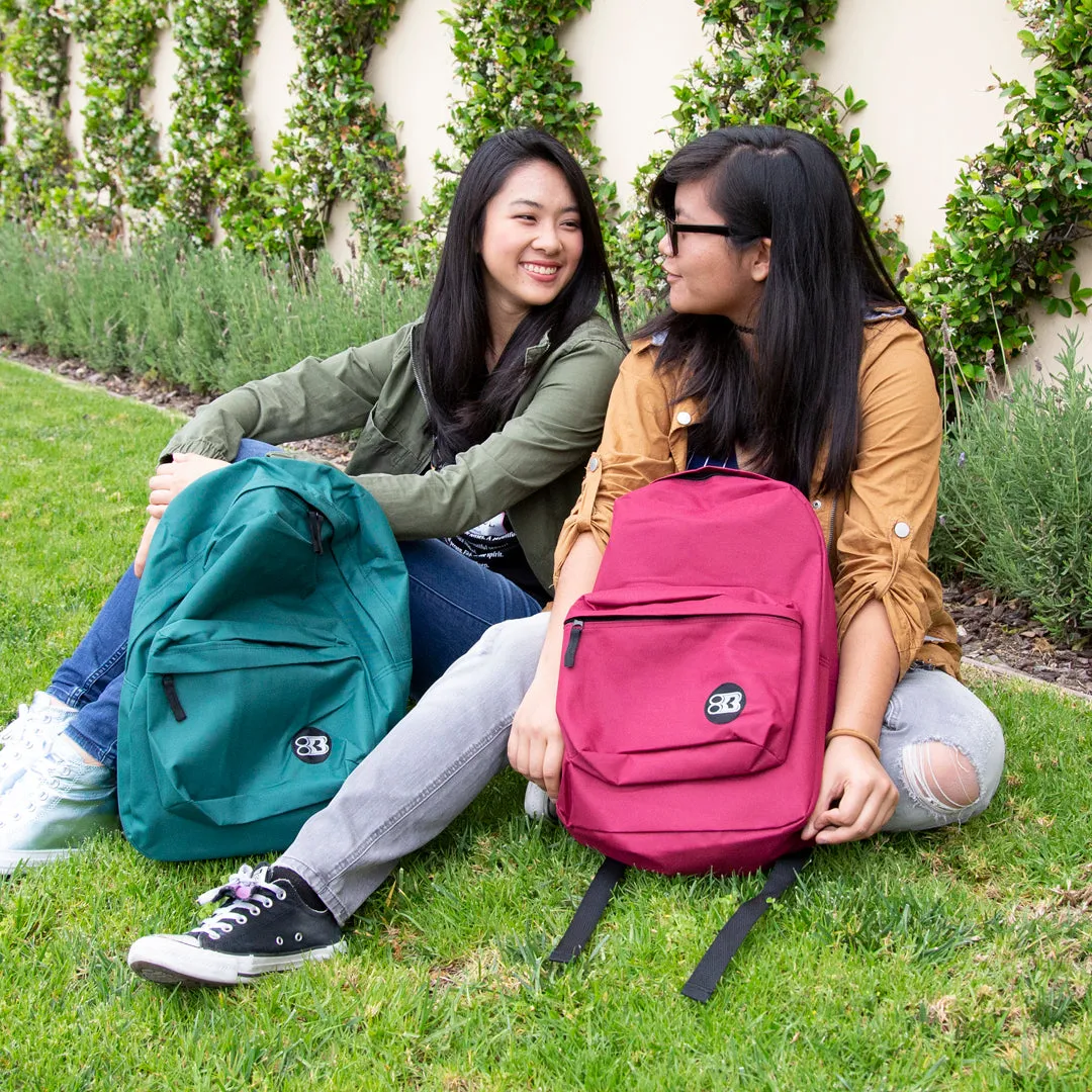Basic 16" Blue Backpack