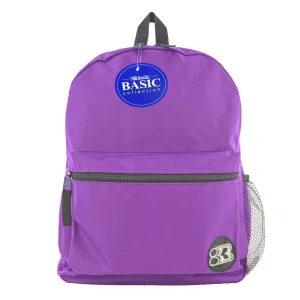 Basic 16" Purple Backpack