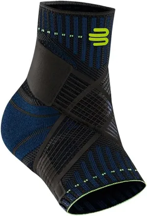 Bauerfeind Sports Ankle Support - Breathable Compression (Black, Large/Left)