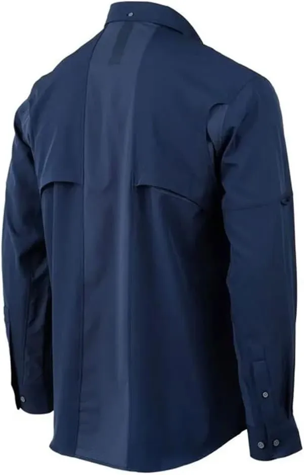Beretta Men's TKAD Flex UV 50 Sun Protection Breathable Wrinkle-Resistant Active Outdoor Casual Long-Sleeve Button-Down Shirt
