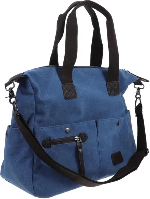 BESPORTBLE Large Capacity Canvas Bag for Women Fashionable Travel Handbag Stylish Shoulder Tote Bag for Casual Outings and Everyday Use