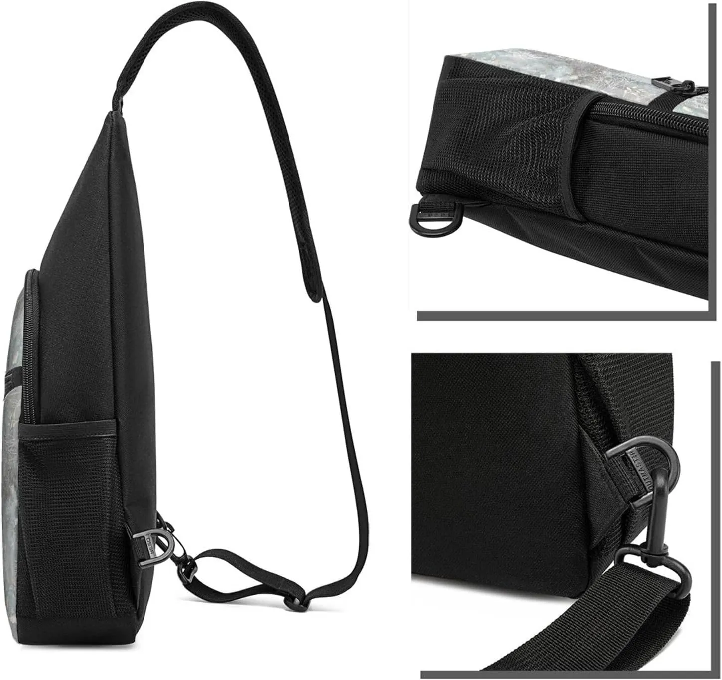 Blossoming Sunflowe Crossbody Chest Bag, Casual Backpack, Small Satchel, Multi-Functional Travel Hiking Backpacks