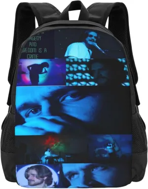 Bo Actors Burnham Backpack Laptop Computer Backpacks Travel Bag Double Shoulder Daypack for Work Hiking 15.6 Inch