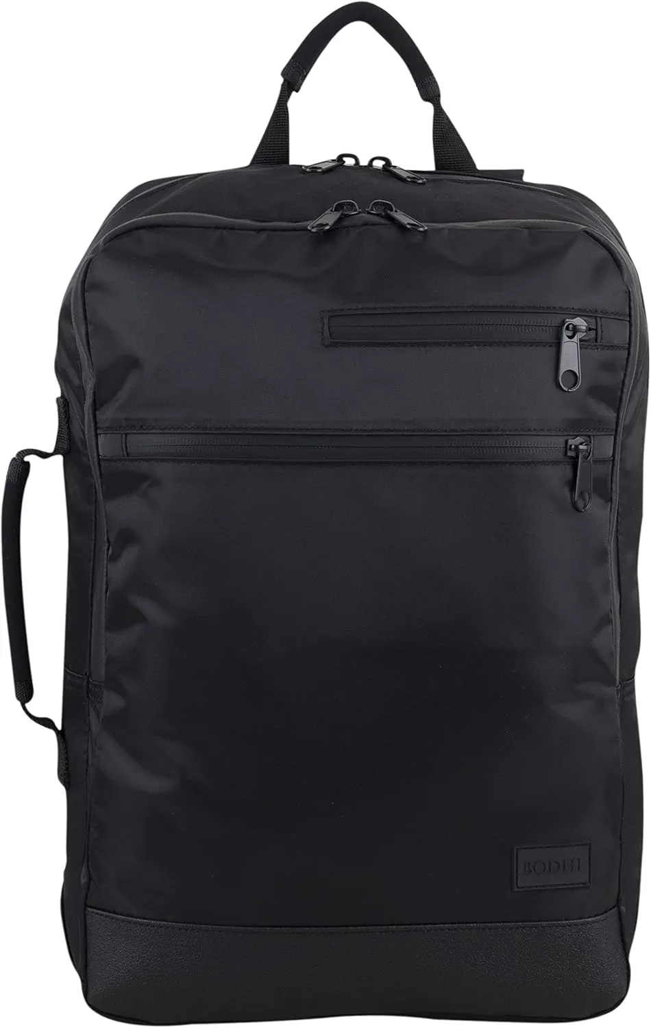 BODHI Business Class Backpack Briefcase With Trolley Sleeve, Black