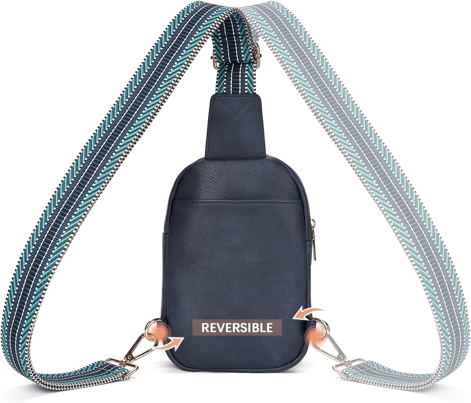 BOSTANTEN Small Sling Bag Crossbody Bags for Women Trendy Crossbody Purse Leather Chest Bag