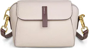 BOYATU Small Leather Crossbody Bags for Women: Genuine Leather Purse for Ladies - Retro Shoulder Handbags for Travel Commute