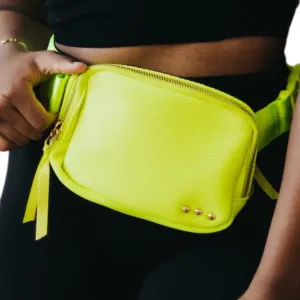 Brooklyn Bum Bag | Neon Yellow