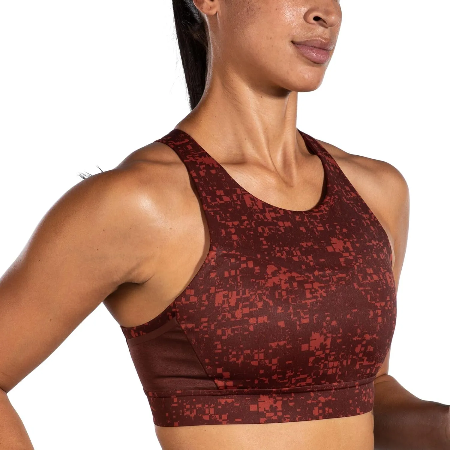 Brooks Women's 3 Pocket Sports Bra for Running, Workouts & Sports