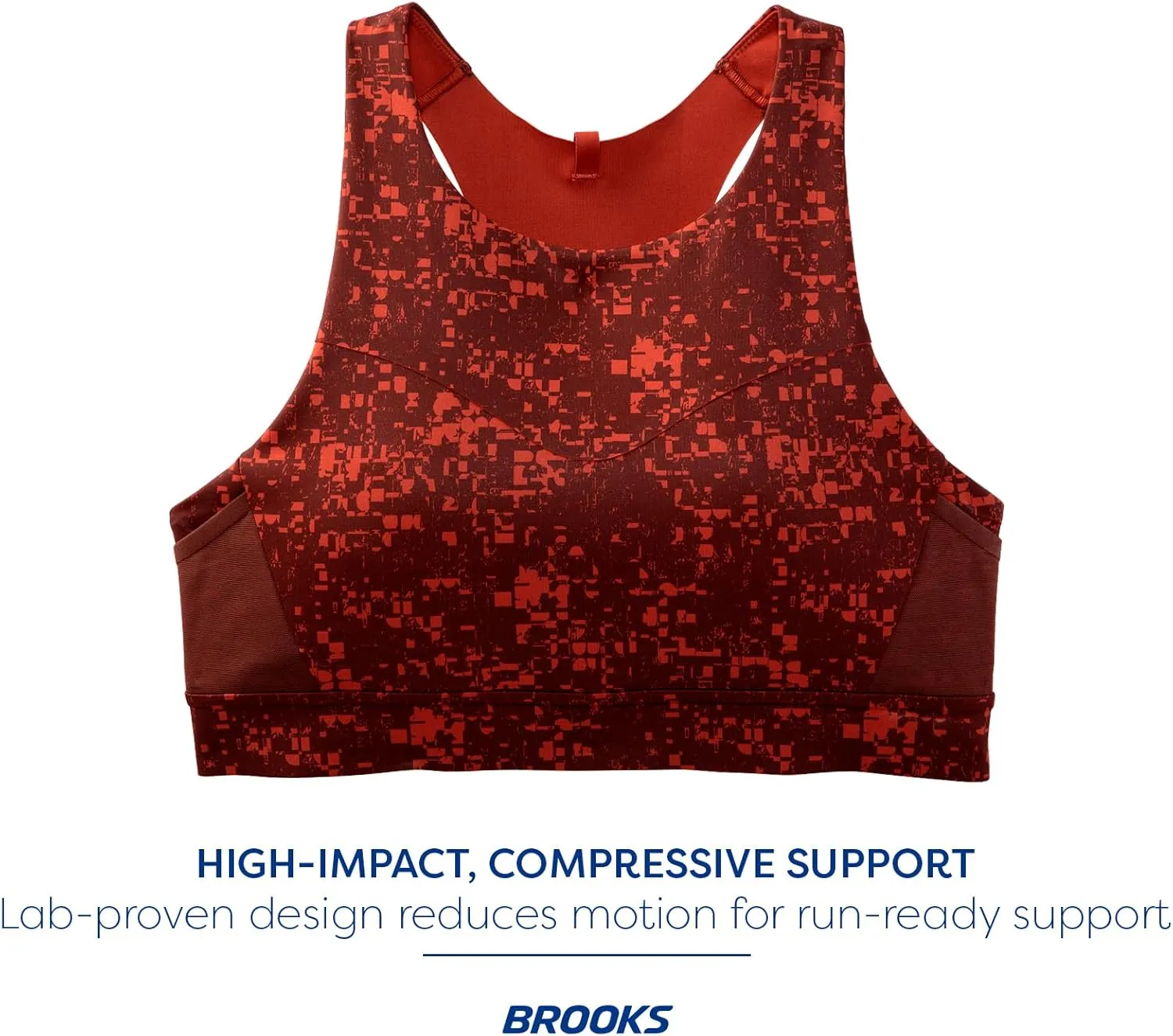 Brooks Women's 3 Pocket Sports Bra for Running, Workouts & Sports