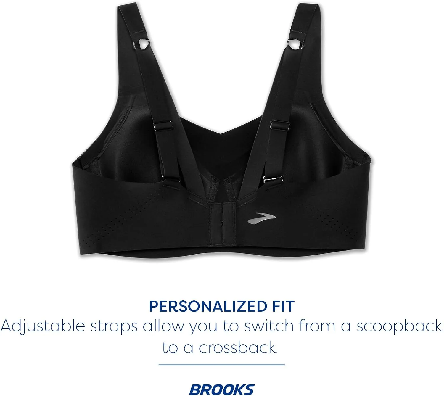 Brooks Women's Underwire Sports Bra for High Impact Running, Workouts & Sports with Maximum Support