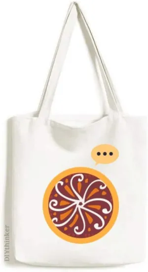 Brown Chrysanthemum Mexico Totems Civilization Expression Gift Sack Canvas Tote Shoulder Bag