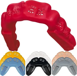 Bulletproof: World’s Thinnest Most Breathable Mouthguard is 3X Stronger! MMA Football Basketball Hockey Lacrosse Rugby BJJ Boxing Sports Mouth Guard Grinding Teeth. Men Women Adult Youth Kids Braces
