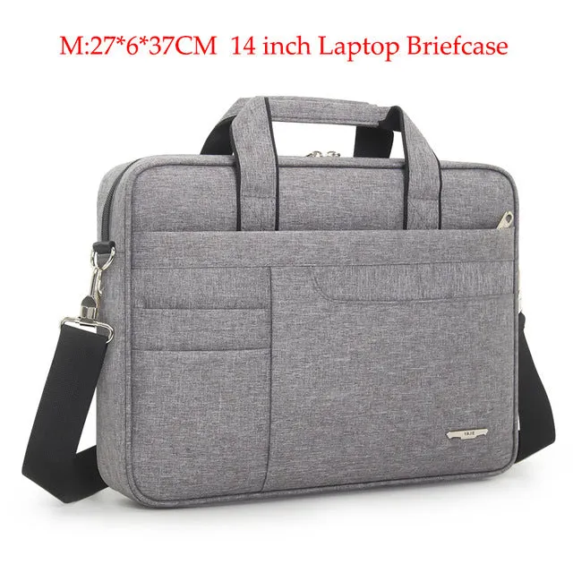 Business Large Handbag 14 Waterproof Brand Briefcase 15.6 Bag inch Shoulder Capacity Optimized Messenger Men Comprehensive catalog Laptop Women Men for
