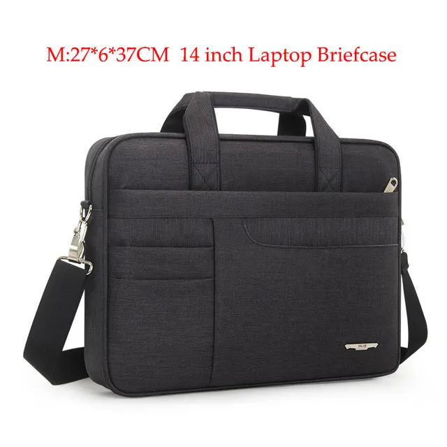 Business Large Handbag 14 Waterproof Brand Briefcase 15.6 Bag inch Shoulder Capacity Optimized Messenger Men Comprehensive catalog Laptop Women Men for