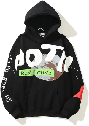 BXCNCKD Gothic Hoodie Harajuku Printed Sweatshirt Men's and Women's Hip Hop Hoodies…