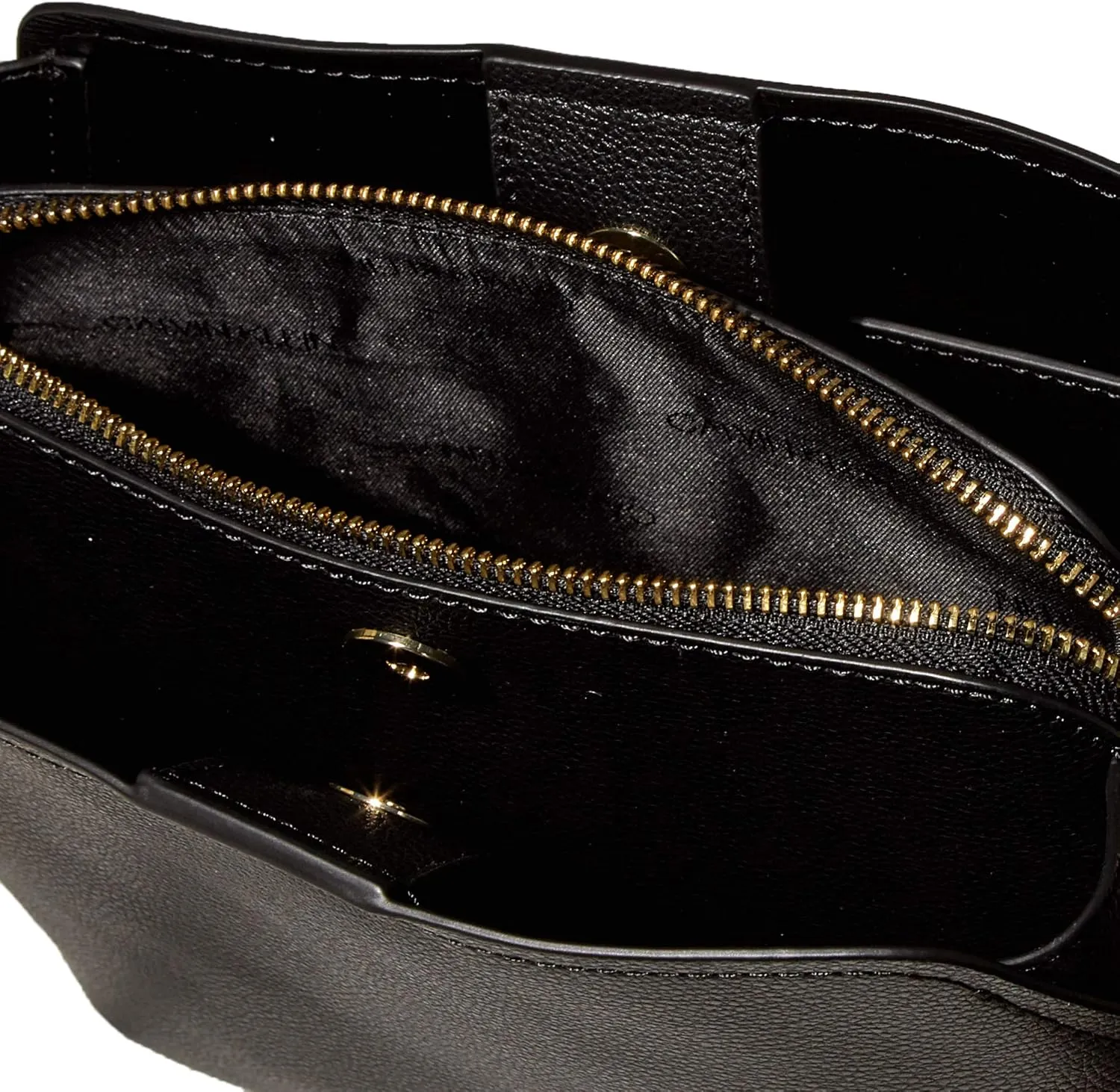 Calvin Klein Hailey Micro Pebble Triple Compartment Chain Crossbody