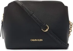Calvin Klein Hailey Micro Pebble Triple Compartment Chain Crossbody