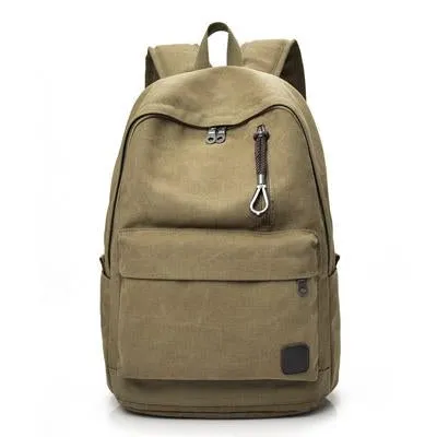 Canvas Backpacks Large School Bags For Teenager Boys Girls