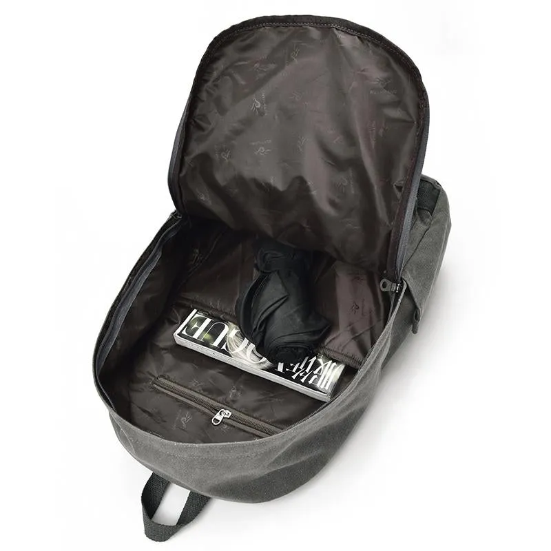 Canvas Backpacks Large School Bags For Teenager Boys Girls