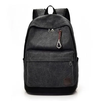Canvas Backpacks Large School Bags For Teenager Boys Girls