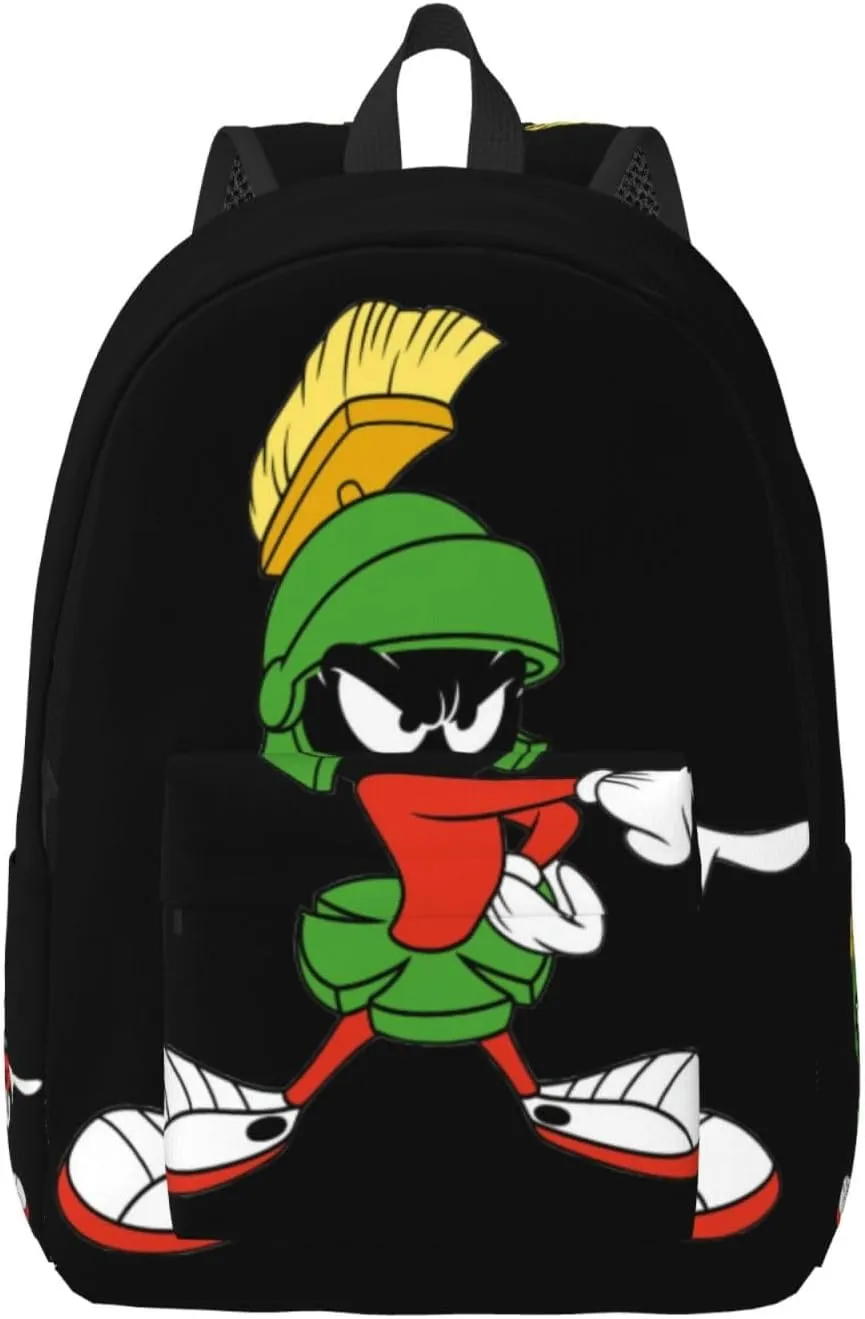 Canvas Backpacks Marvin Anime The Martian Laptop Backpack Unisex Multipurpose Double Shoulder Bag for Camping Travle Work Hiking Gifts