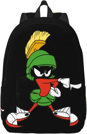 Canvas Backpacks Marvin Anime The Martian Laptop Backpack Unisex Multipurpose Double Shoulder Bag for Camping Travle Work Hiking Gifts