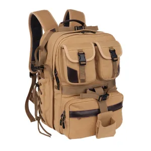 Canvas Digital Large Dslr Camera Bag Waterproof Professional Camera Travel Photo Double-Shoulder Backpack Bag
