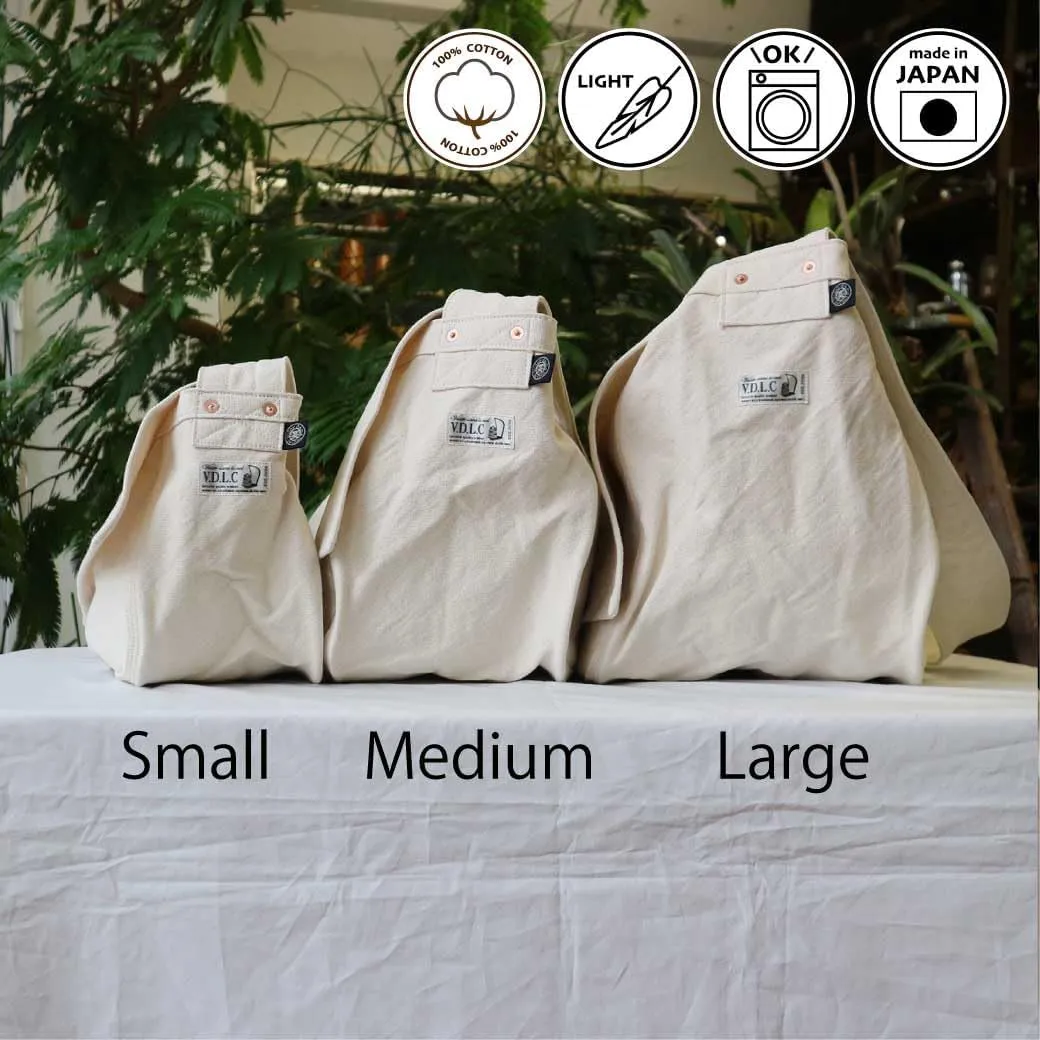 Canvas News Paper Bag Cotton100% japan Washable Sholder Bag Large capacity (VC-5)