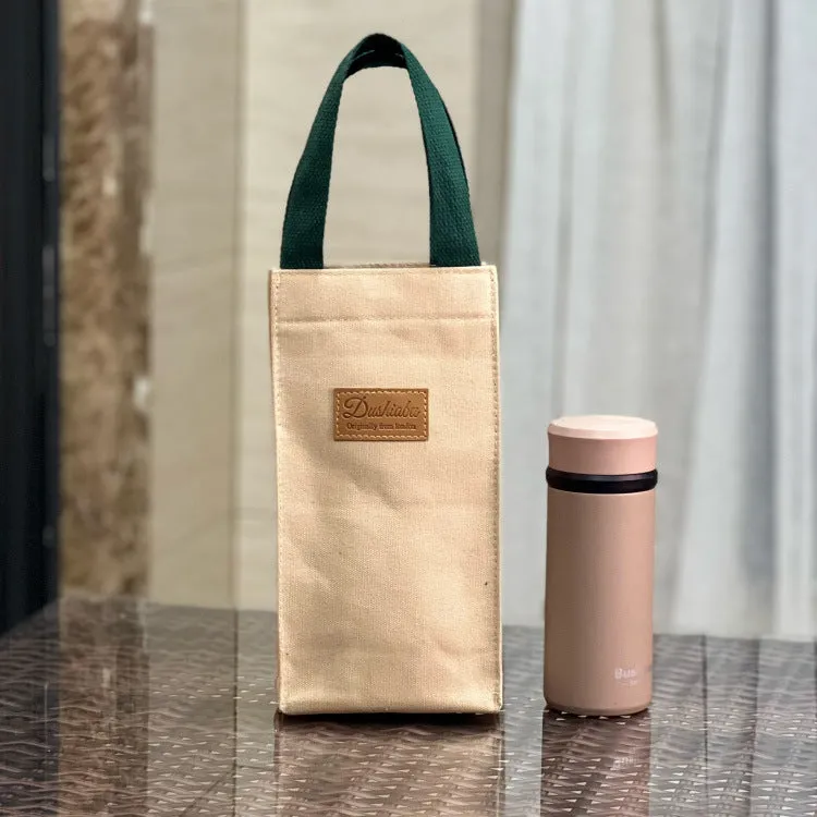 Canvas Thick Portable Solid Color Water Handbags
