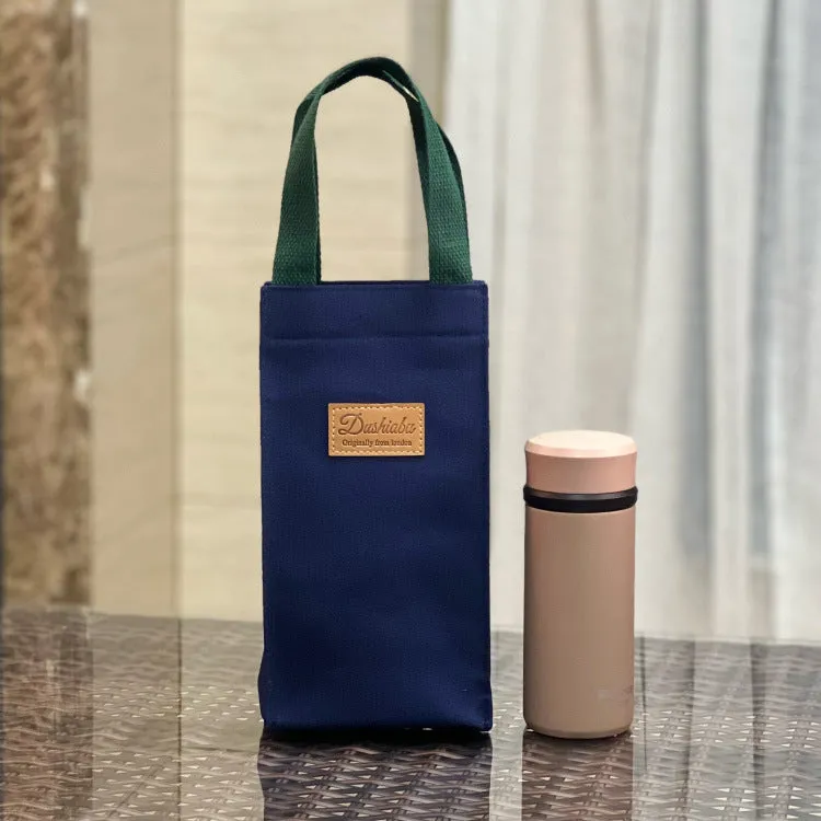 Canvas Thick Portable Solid Color Water Handbags