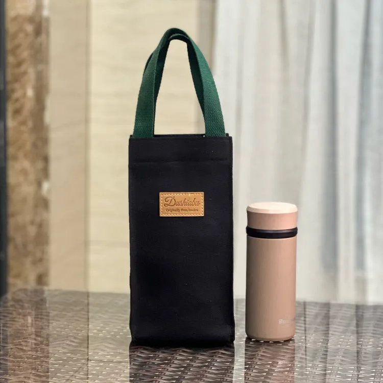 Canvas Thick Portable Solid Color Water Handbags