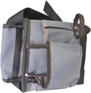 Canvas Tool Bag Double Layer Tool Waist Bag Adjustable and for Electricians and Technicians Waterproof