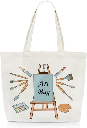 Canvas Tote Bag Aesthetic Tote Bag for Women Shopping Reusable Grocery Bag Shoulder Bag