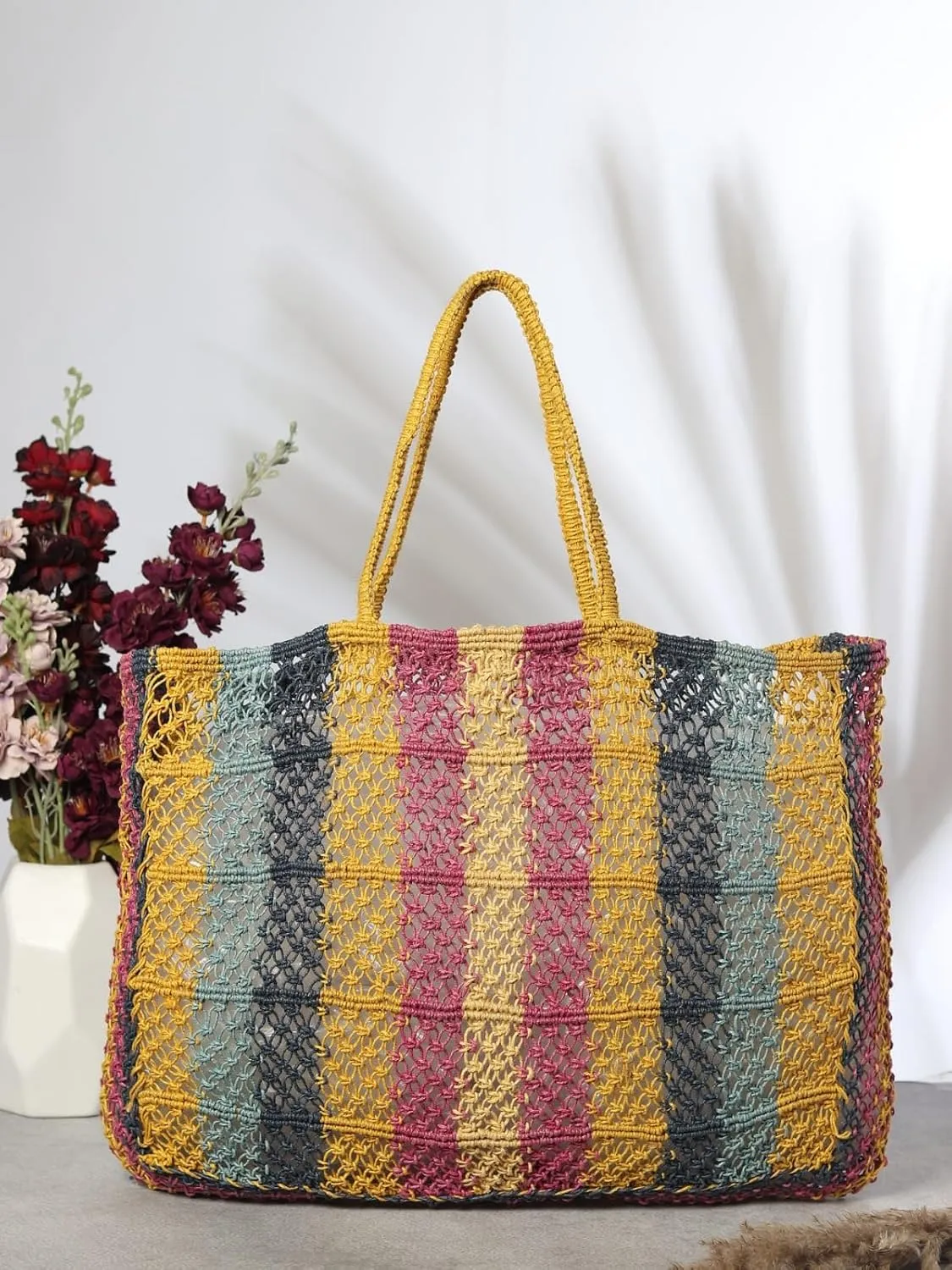 Canvas Tote Bag for Women | Printed Multipurpose Cotton Bags | Cute Hand Bag for Girls