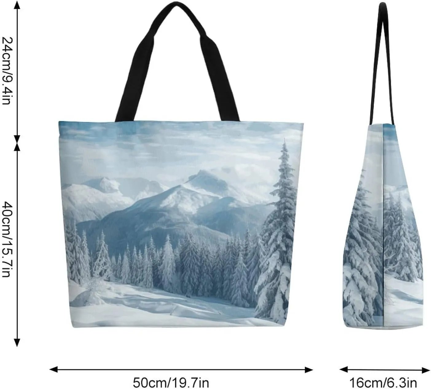 Canvas Tote Bag Large Women Casual Shoulder Bag Handbag Reusable Beach Shopping Grocery Bag For Outdoors