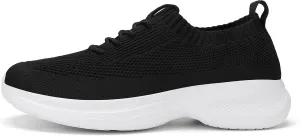 Casbeam Mens Running Shoes Comfortable Lightweight Breathable Walking Shoes Lace-up Shoes Mesh Workout Casual Sports Shoes