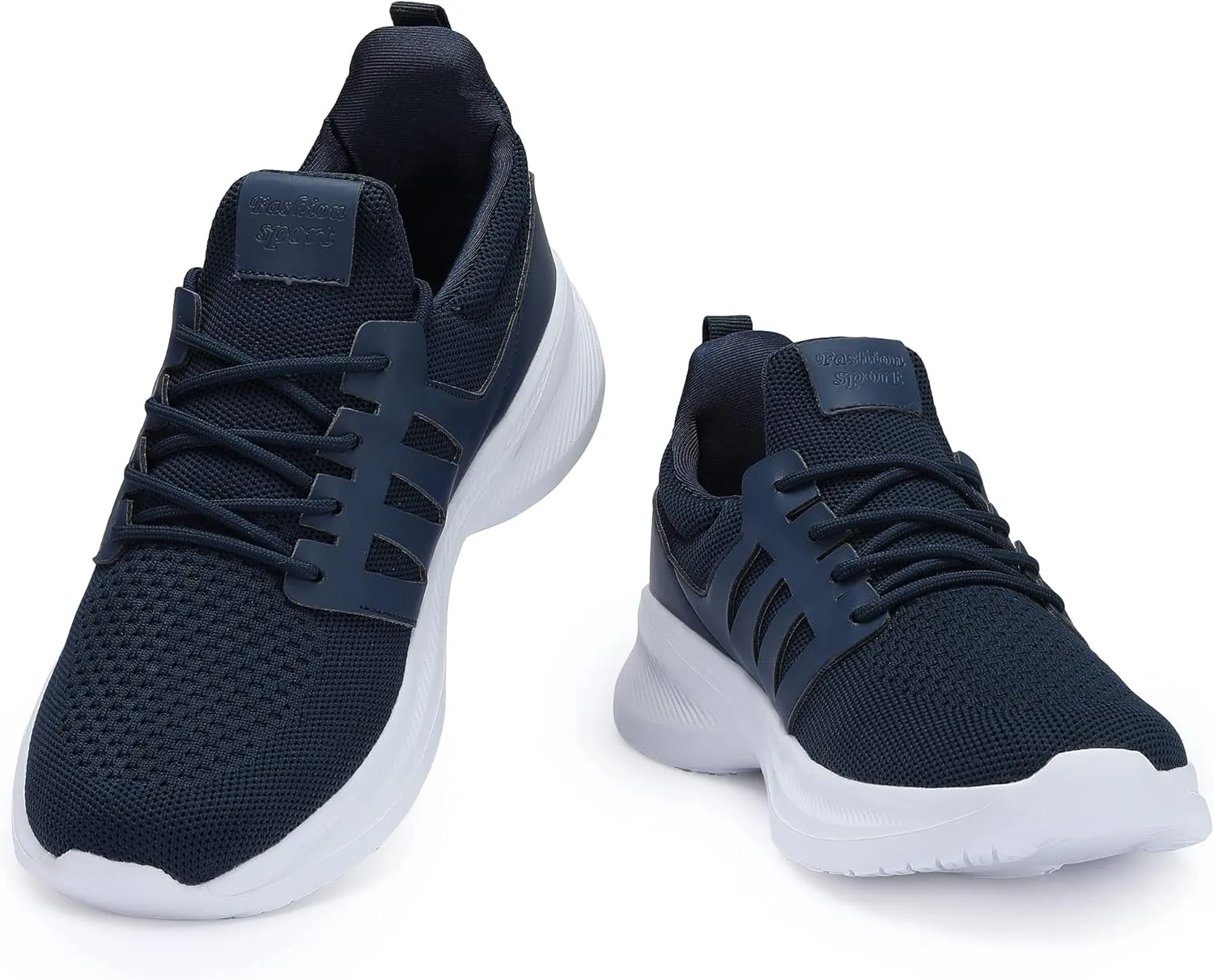 Casbeam Mens Running Shoes Comfortable Lightweight Breathable Walking Shoes Lace-up Shoes Mesh Workout Casual Sports Shoes