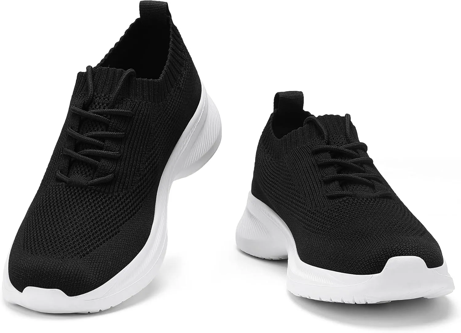 Casbeam Mens Running Shoes Comfortable Lightweight Breathable Walking Shoes Lace-up Shoes Mesh Workout Casual Sports Shoes