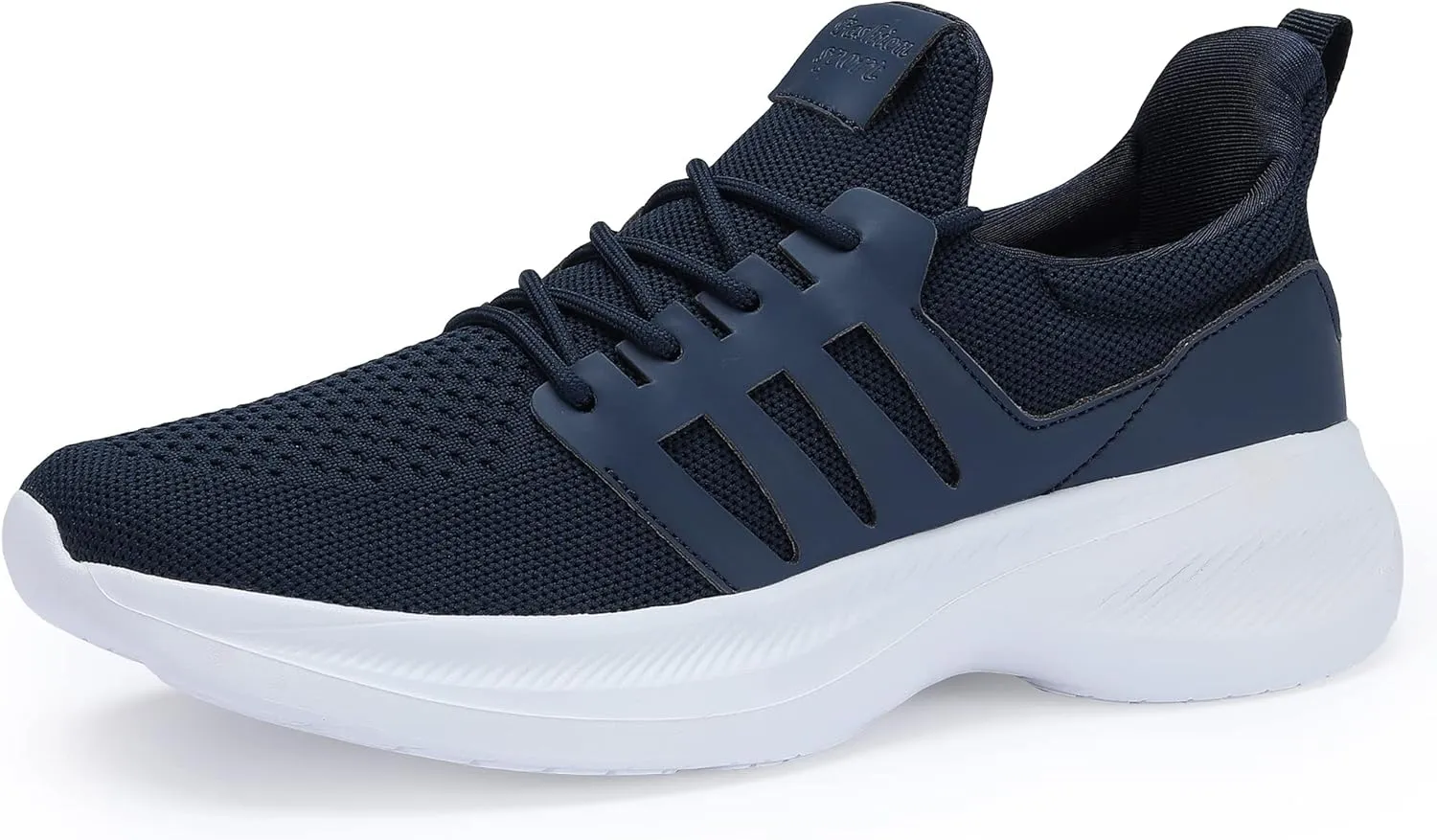 Casbeam Mens Running Shoes Comfortable Lightweight Breathable Walking Shoes Lace-up Shoes Mesh Workout Casual Sports Shoes