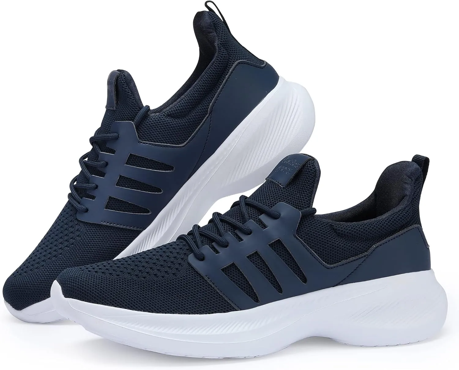 Casbeam Mens Running Shoes Comfortable Lightweight Breathable Walking Shoes Lace-up Shoes Mesh Workout Casual Sports Shoes