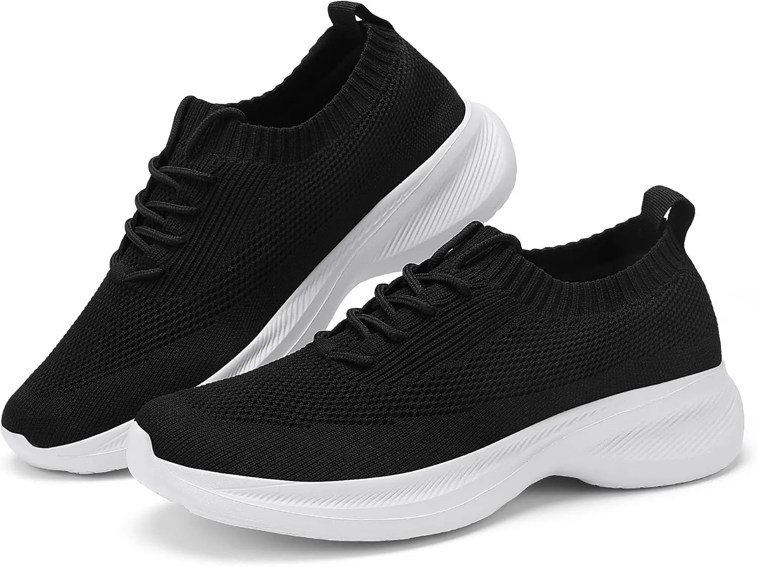 Casbeam Mens Running Shoes Comfortable Lightweight Breathable Walking Shoes Lace-up Shoes Mesh Workout Casual Sports Shoes